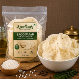 Sago Papad – Sabudana Appadam